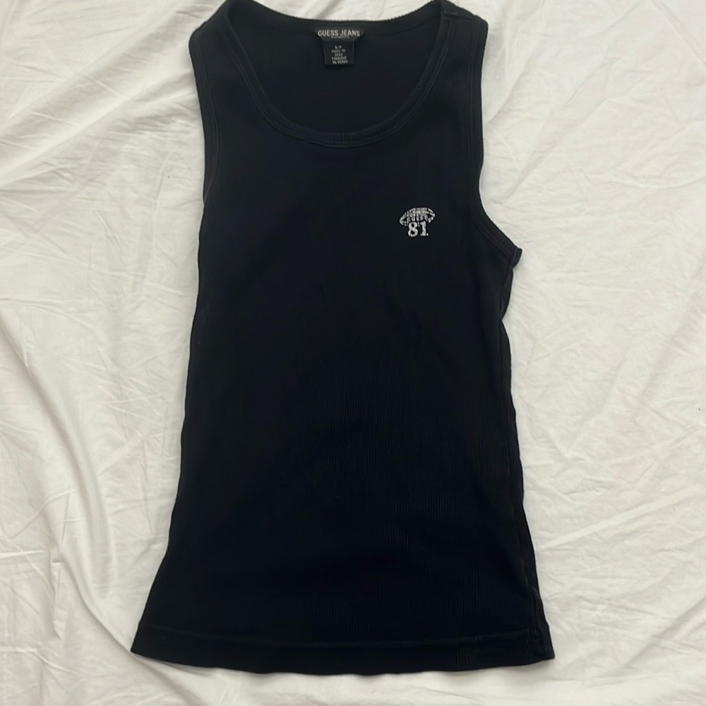 vintage guess tank top, size small